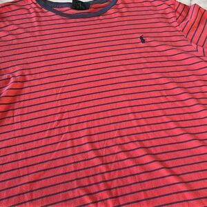 Polo by Ralph Lauren Striped Ring Neck  Crew T Sz. L